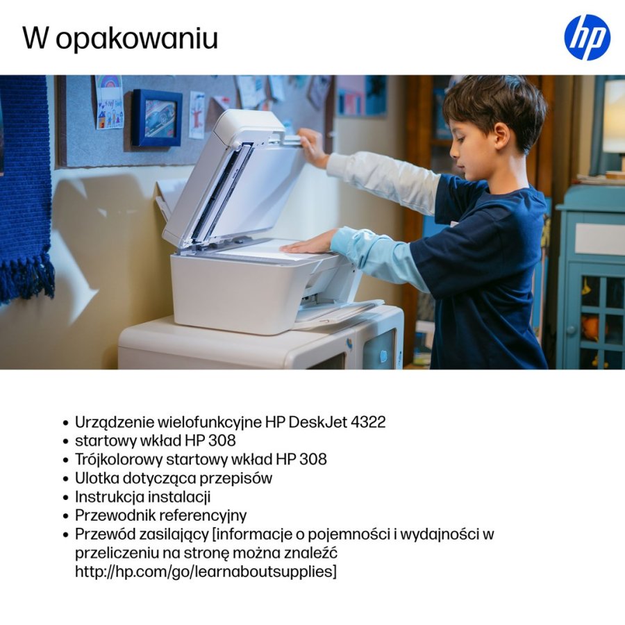 HP DeskJet 4322 Tr�dl�st All-in-One Farve Printer #13