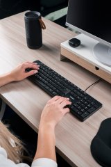 Savio KB-01 tastatur Hjemme/kontor USB QWERTY US engelsk Sort #8