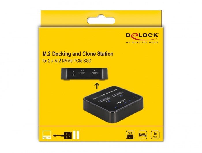 DeLOCK 64177 drev dockingstation USB 3.2 Gen 2 (3.1 Gen 2) Type-C Sort #8