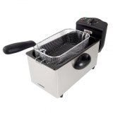 Esperanza FALAFEL Enkelt 3 L Enkeltstende 2200 W Frituregryde Sort, Hvid #1
