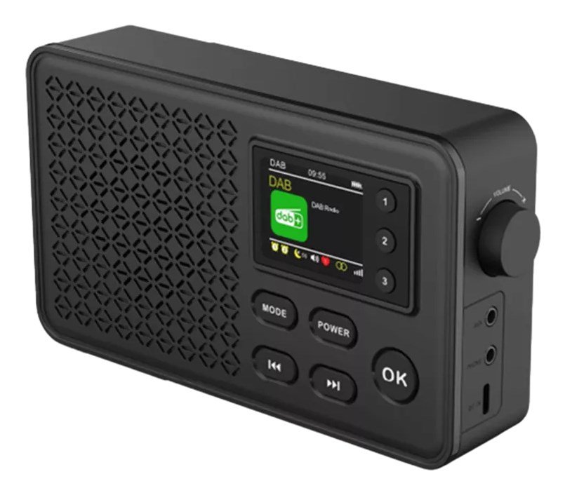 Denver DAB-57 radio Brbar Sort #1