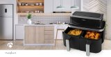 Dobbelt Varmluftfrituregryde | 2x4.2 l | Timer: 60 min | Antal forudindstillede programmer: 10 | Digital | Sort #12