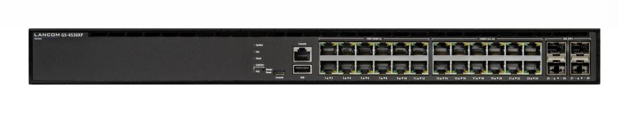 LANCOM GS-4530XP Administreret L3 2.5G Ethernet (100/1000/2500) Str�m over Ethernet (PoE) 1U Sort #1