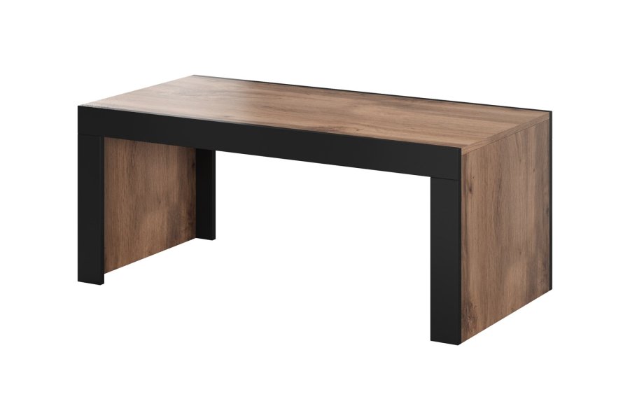 Cama MILA bnk/bord 120x60x50 egetr wotan + sort #1