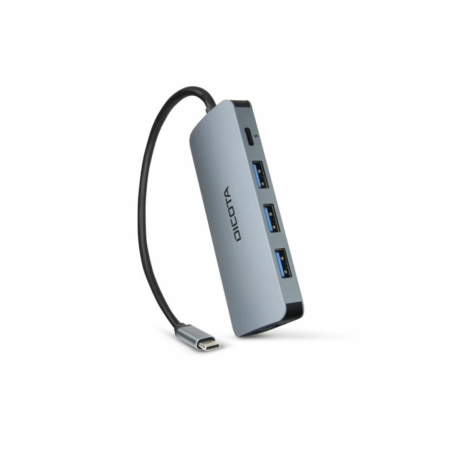 DICOTA D32062 interface hub USB Type-C S�lv #6
