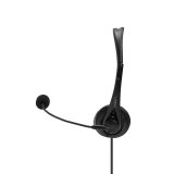 Lindy 42870 hovedtelefoner/headset Ledningsfrt Opkald/musik USB Type-A Sort #4