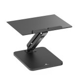 Maclean skrivebordsstativ til skrm eller laptop, gasfjeder, til stende og siddende, sort, MC-493 #9