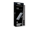 Conceptronic DONN06G Ledningsf�rt USB 3.2 Gen 1 (3.1 Gen 1) Type-C Gr� #8