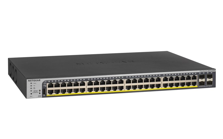 NETGEAR GS752TPP Administreret L2/L3/L4 Gigabit Ethernet (10/100/1000) Strm over Ethernet (PoE) 1U Sort #1