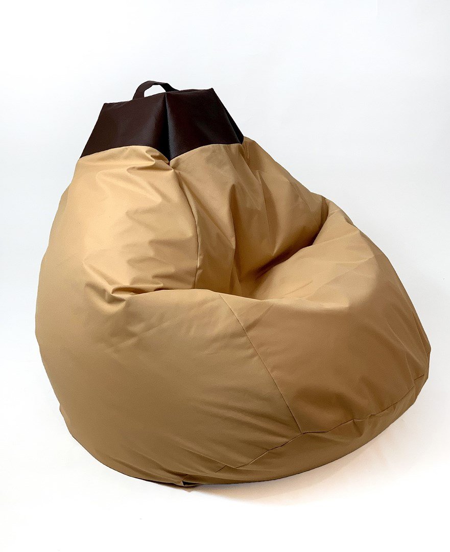 Puf GO GIFT Fldefarvet Bronze Oxford 140 x 100 cm #2