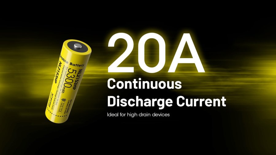 Nitecore NL2153HP genopladeligt batteri Lithium-Ion (Li-Ion) 5300 mAh 3,6 V #12