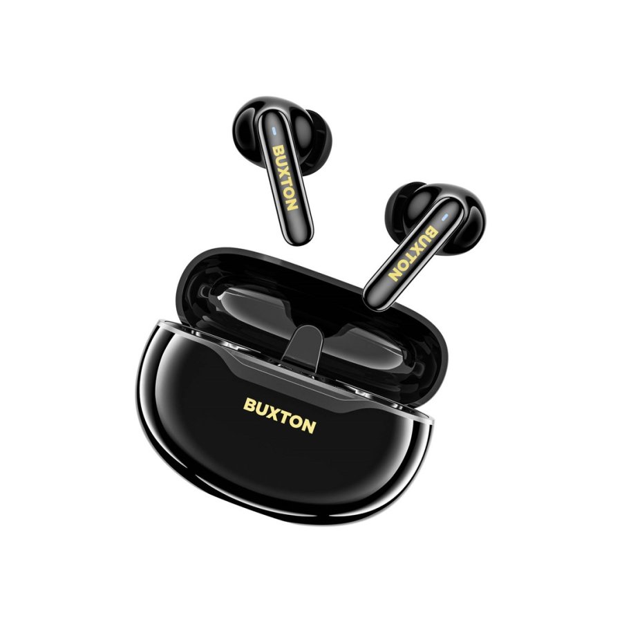 Buxton BTW 7200 Black Tuya - Tr�dl�se in-ear-h�retelefoner med opladningsetui, sort #7