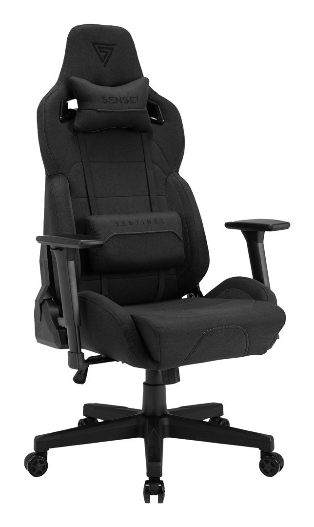 SENSE7 Sentinel PC gamingstol Polstret s�de Sort #3