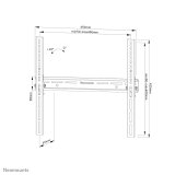 Neomounts WL35-350BL14 skrmbeslag og -stativer 165,1 cm (65
