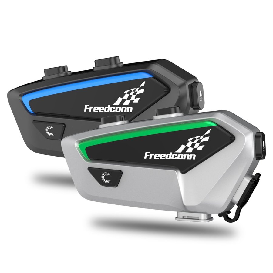 Intercom til motorcykler FREEDCONN FX Sort #2