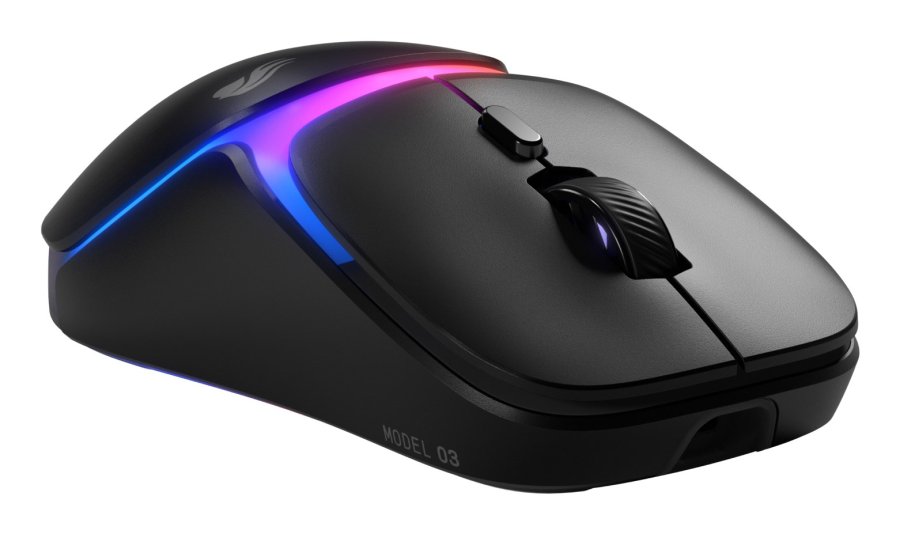 Glorious Gaming Model O3 Wireless mus Spil H�jre h�nd RF tr�dl�st Optisk 30000 dpi #4