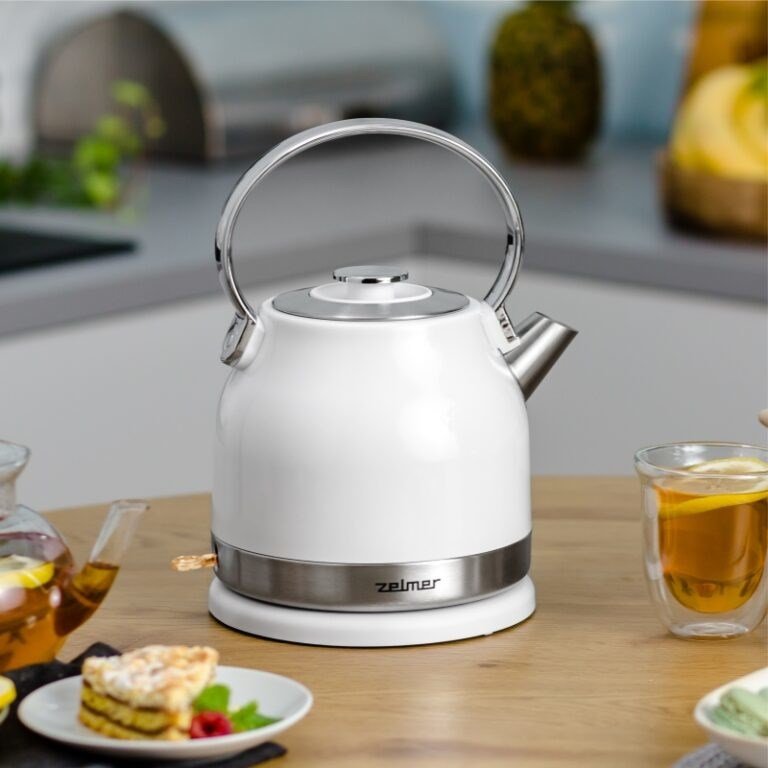 Zelmer ZCK7940 elkedel 1,5 L 2200 W Rustfrit stl, Hvid #7