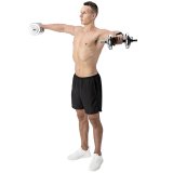 Farvede vgtstnger med vgtstangsfunktion i etui HMS SKC20 2 x 10 kg #17