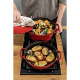 Staub La Cocotte Rund Stbejern Gryde bradepande #5