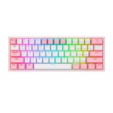REDRAGON K616 Fizz Pro white/pink tastatur USB + RF Wireless + Bluetooth Lyser�d, Hvid #1