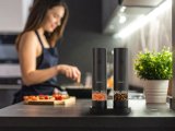 ELDOM ZMP5 BATTERIDREVET PEBER- OG SALTKV�RNES�T MED STATIV, SORT #14