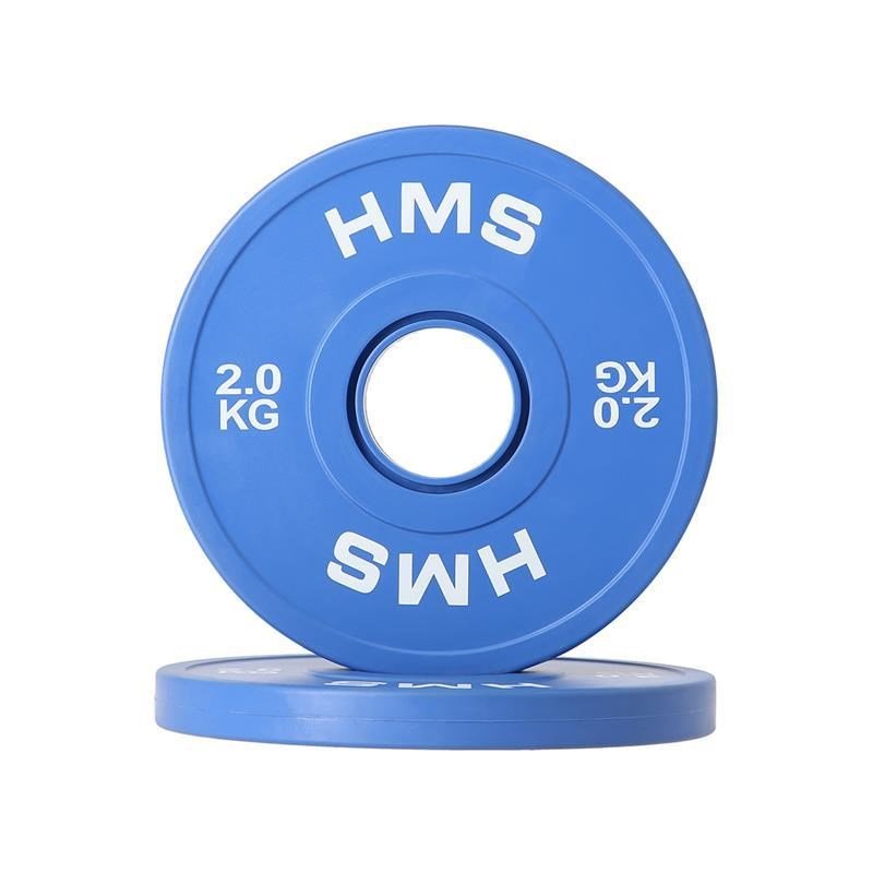 HMS Fitness CBRS20 2 stk Olympic Gummibelagt vgtskive #7