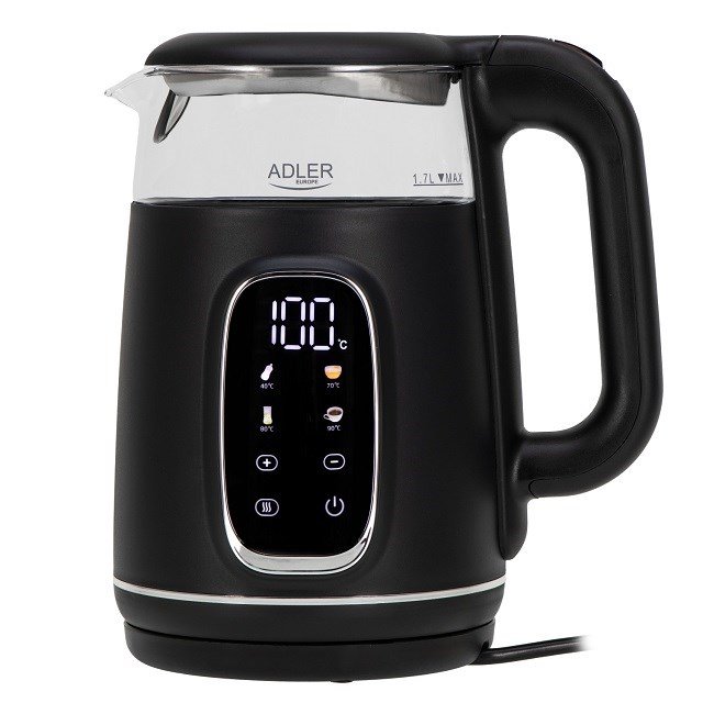 ADLER AD 1305 elkedel sort/slv #1