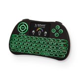 Savio Illuminated mini trdlst tastatur RGB TV-boks, Smart TV, konsoller, PC KW-03 #3