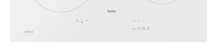 Induktionskogeplade Amica PIDH6140PHTULN 3.0 hvid #2