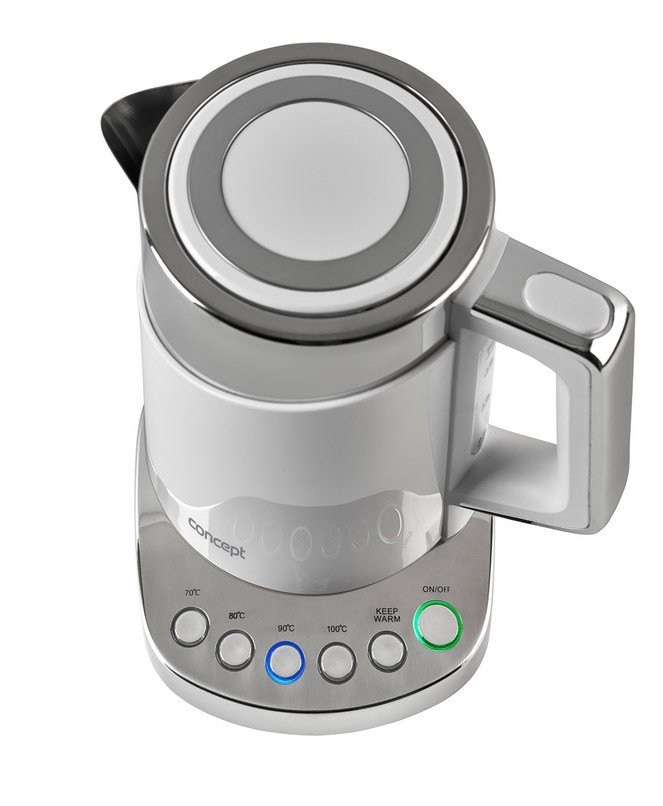 Concept RK3170 elkedel 1,7 L 2200 W Rustfrit stl, Hvid #7