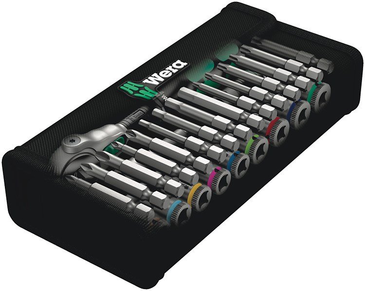 Wera 8100 SA 9 Zyklop Speed- Ratchet Set, 1/4  Drive imperial #2