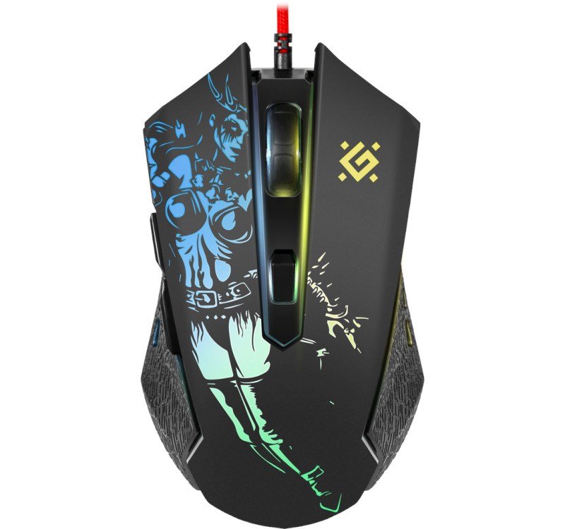 Gaming, kablet, optisk mus DEFENDER GM-933 SIN'SISTER 7200dpi 6P baggrundsbelyst #3
