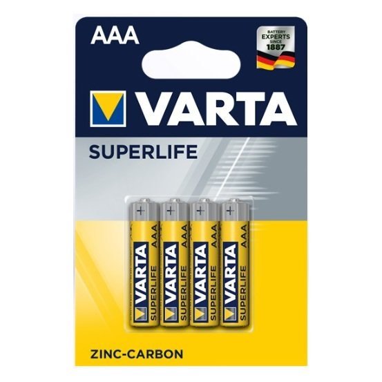 Varta Superlife AAA Engangsbatteri Alkaline #1