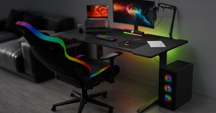 FOTEL GAMINGOWY GENESIS TRIT 660 RGB CZARNY #8