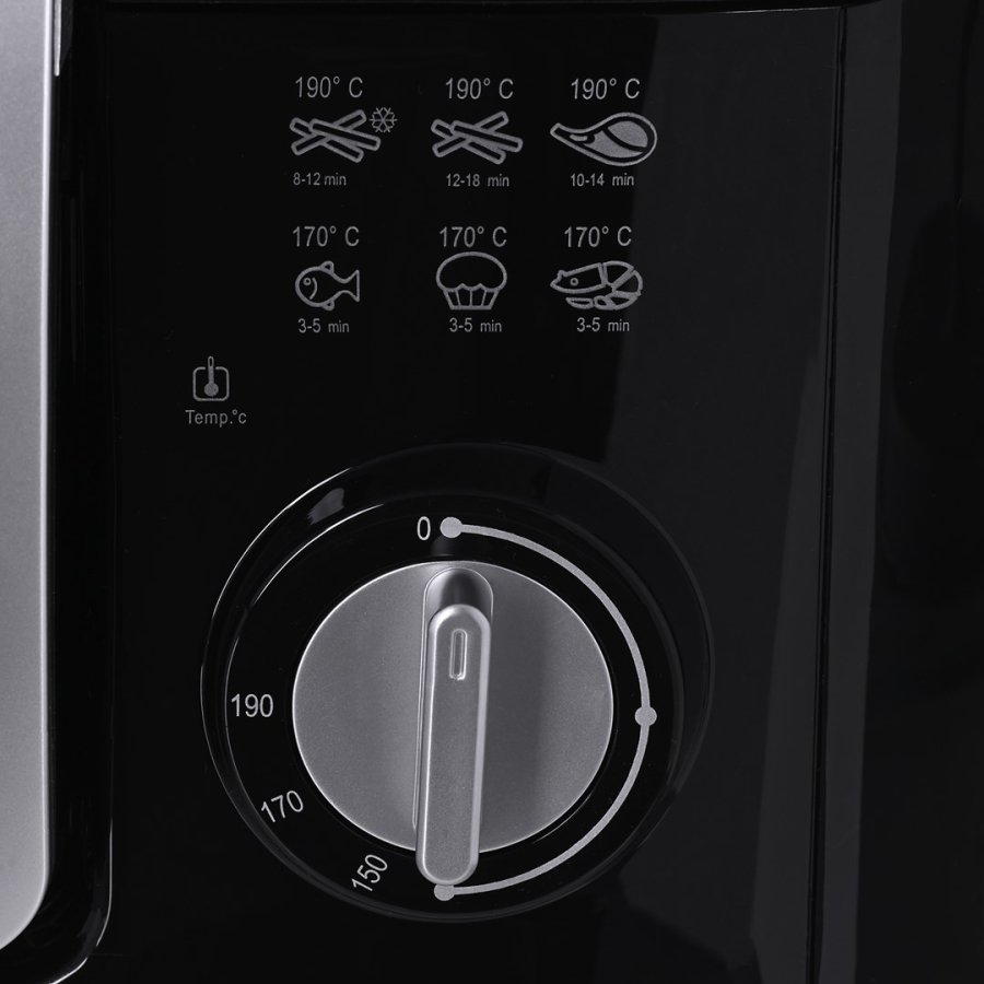 Mesko Home MS 4908 frituregryde Enkelt 2,5 L Enkeltstende 1800 W Sort, Gr #7