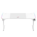 Huzaro Hero 4.8 White RGB - gaming-skrivebord #5