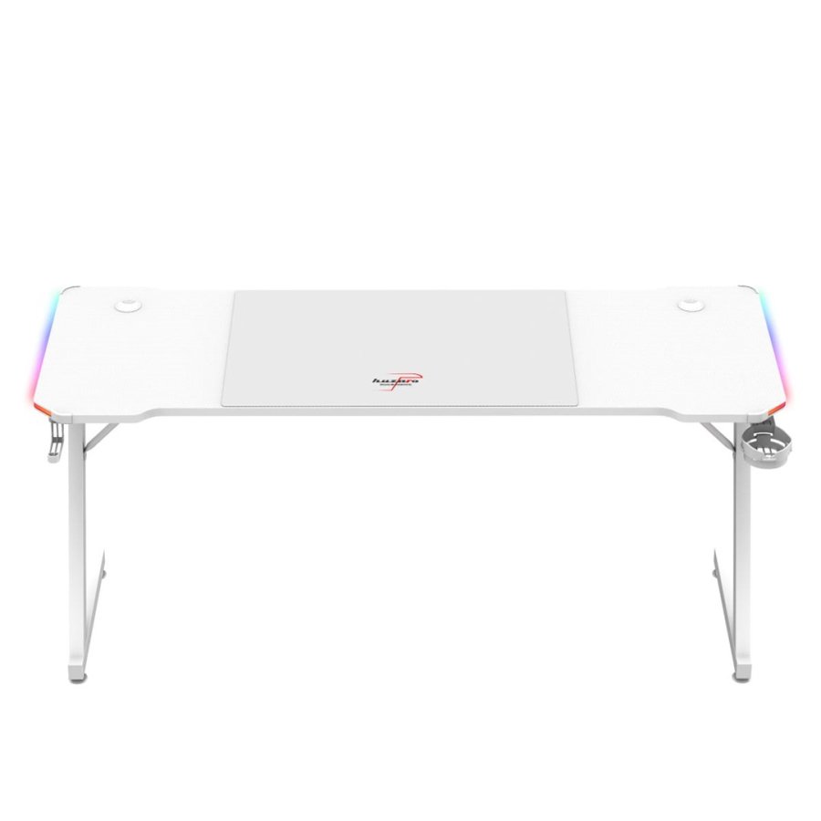 Huzaro Hero 4.8 White RGB - gaming-skrivebord #5