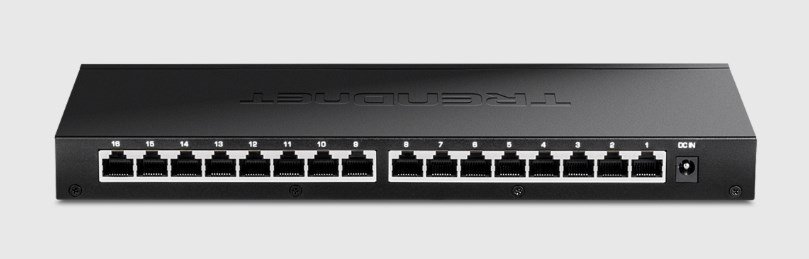 Trendnet TEG-S3160 netv�rksswitch Ikke administreret 2.5G Ethernet (100/1000/2500) Desktop Sort #3