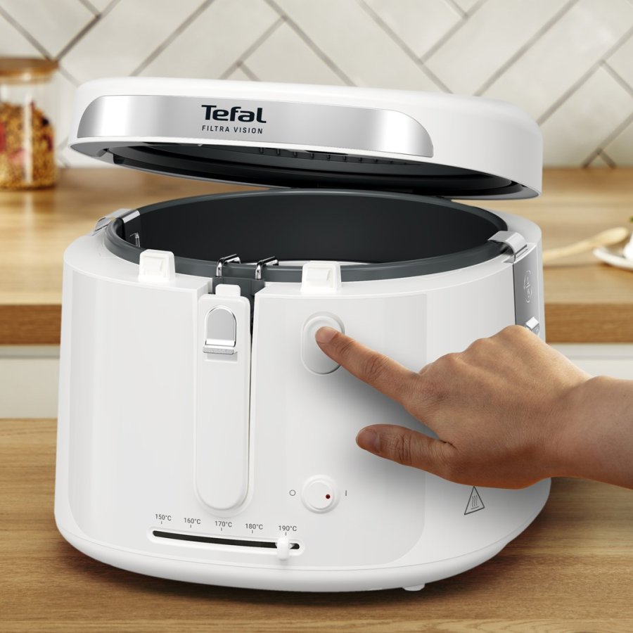 Tefal Filtra Vision FF2541E0 frituregryde Enkelt 2,1 L Enkeltst�ende 1900 W Hvid #8