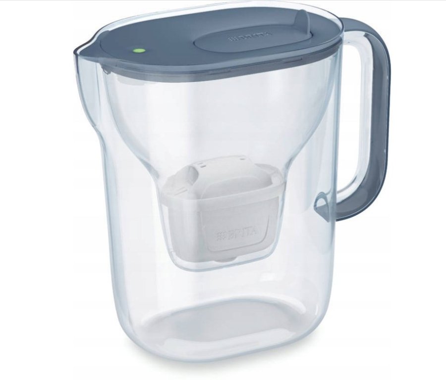 BRITA Style ESSENTIAL XL vandfilterkande, m�rkebl� + 3 x MX Pro Pure Performance-filter #10