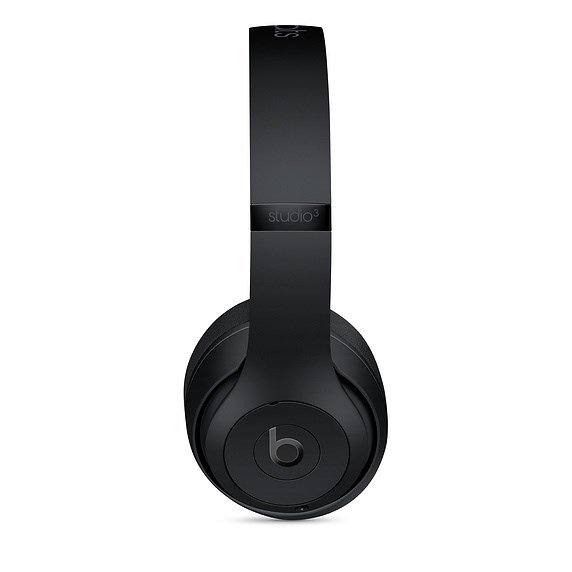 Apple Studio 3 Hovedtelefoner Kabel & trdls Headset Musik Micro-USB Bluetooth Sort #3