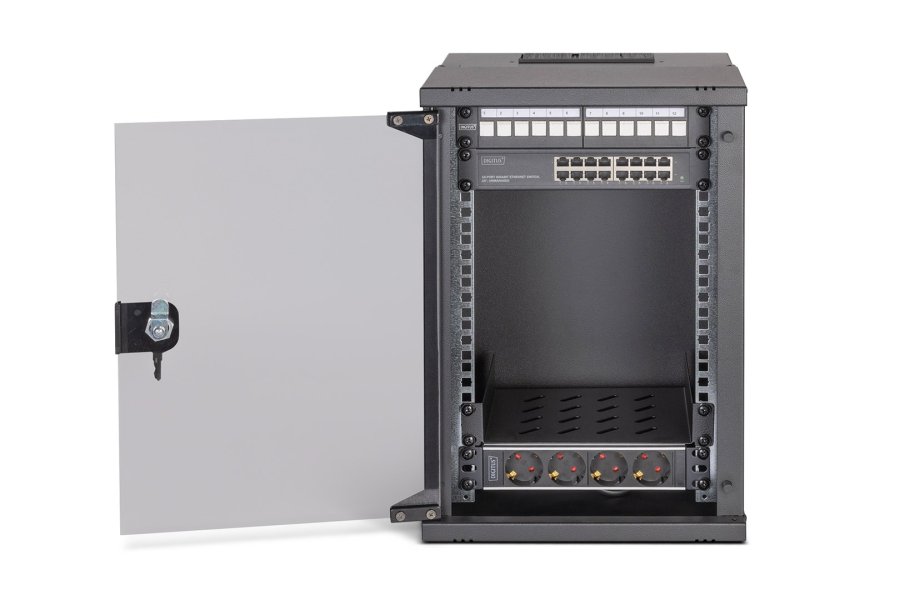 Digitus DN-49103-SET stativ 9U Vgmonteret stativ Sort #5