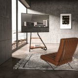 Maclean fritstende tv-/hjrnebeslag, bauhaus-stil, trhylder i to etager, maks. 40 kg, 37-75'', MC-455 #7