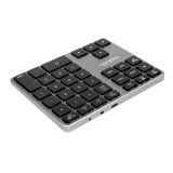 LogiLink ID0187 numerisk tastatur Universel Bluetooth Aluminium, Sort #4