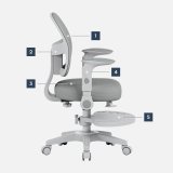 Fotel obrotowy Junior 5.0 Grey #13