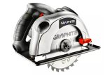Rundsav 1200W Graphite rundsavsklinge 185 mm med en kuffert #1