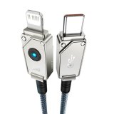 Baseus Unbreakable USB C til iP-kabel 2 m 20 W Sort #5