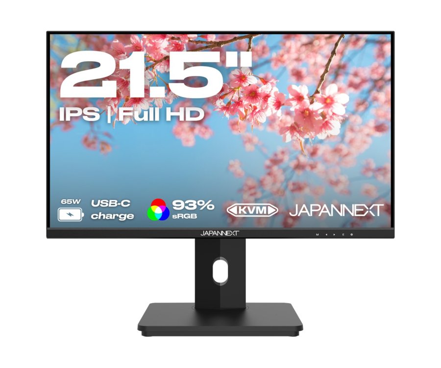 JAPANNEXT JN-I215FLFHSP-C65W computersk�rm 54,6 cm (21.5