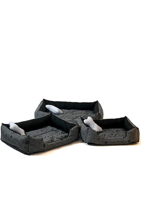 GO GIFT Hunde seng XXL - grafit - 90x63x16 cm #4