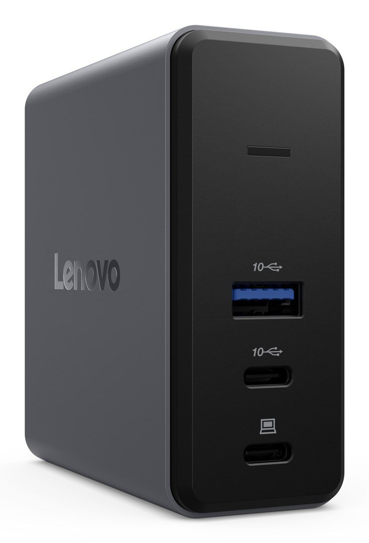 Lenovo X9 Charging GaN Dock Ledningsfrt USB 3.2 Gen 2 (3.1 Gen 2) Type-C Gr #3